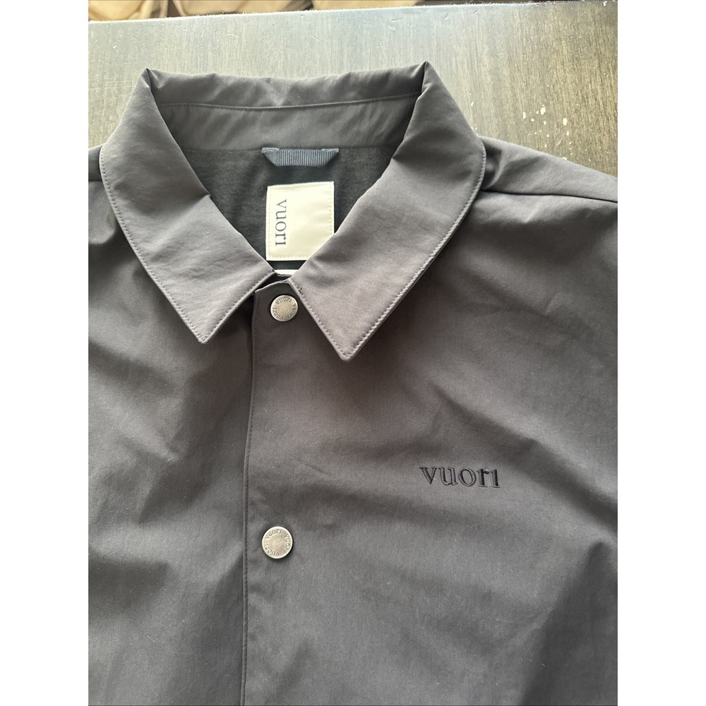 Vuori V1 Coach Black Jacket Mens Size XL - Picture 2 of 7